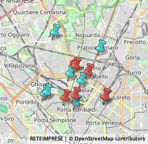 Mappa Maciachini, 20159 Milano MI, Italia (1.56308)