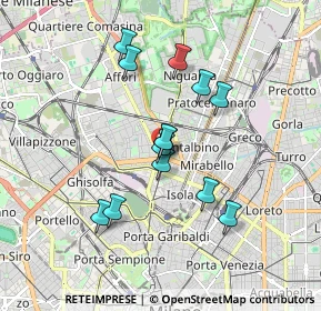 Mappa Maciachini, 20159 Milano MI, Italia (1.48462)