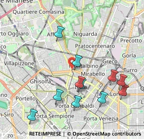 Mappa Maciachini M3, 20159 Milano MI, Italia (2.11182)