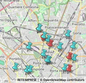 Mappa Maciachini, 20159 Milano MI, Italia (2.15526)