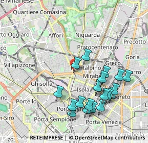 Mappa Maciachini, 20159 Milano MI, Italia (2.046)