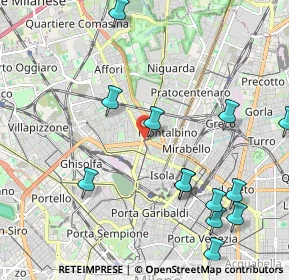 Mappa Maciachini, 20159 Milano MI, Italia (2.49692)