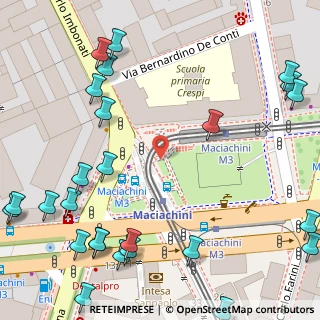 Mappa Maciachini, 20159 Milano MI, Italia (0.09615)