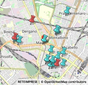 Mappa Maciachini, 20159 Milano MI, Italia (0.9465)