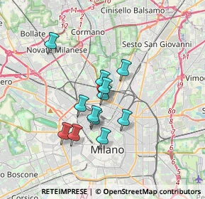 Mappa Maciachini, 20159 Milano MI, Italia (2.59583)