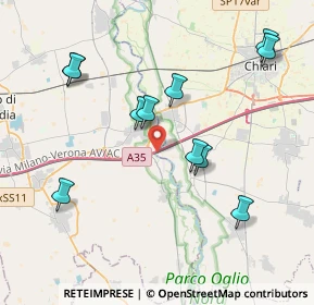 Mappa A35, 24054 Calcio BG, Italia (4.06455)