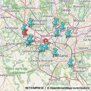 Mappa Largo Paolo Valera, 20151 Milano MI, Italia (7.13615)