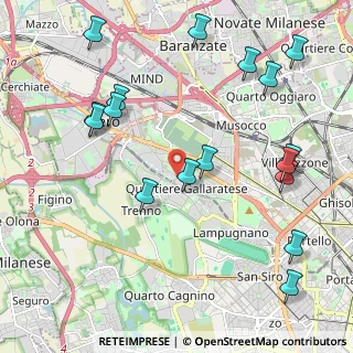Mappa Largo Paolo Valera, 20151 Milano MI, Italia (2.50412)