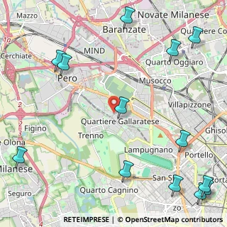 Mappa Largo Paolo Valera, 20151 Milano MI, Italia (3.30615)