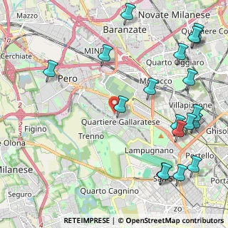 Mappa Largo Paolo Valera, 20151 Milano MI, Italia (2.86211)