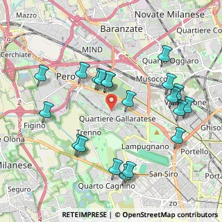 Mappa Largo Paolo Valera, 20151 Milano MI, Italia (2.089)