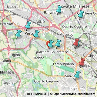 Mappa Largo Paolo Valera, 20151 Milano MI, Italia (2.37364)
