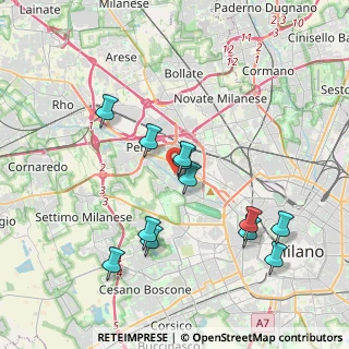 Mappa Largo Paolo Valera, 20151 Milano MI, Italia (3.74167)