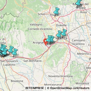 Mappa Via Marco Polo, 36075 Montecchio Maggiore VI, Italia (25.7)