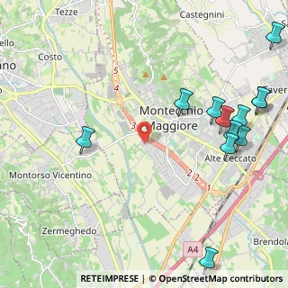 Mappa Via Marco Polo, 36075 Montecchio Maggiore VI, Italia (2.82167)