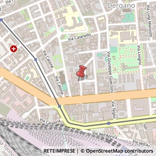 Mappa Via Privata Cilento, 13, 20158 Milano, Milano (Lombardia)
