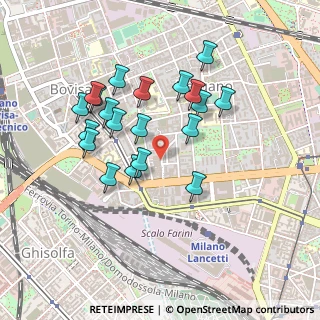 Mappa Via Privata Cilento, 20158 Milano MI, Italia (0.419)