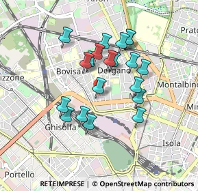 Mappa Via Maffeo Pantaleoni, 20158 Milano MI, Italia (0.7495)