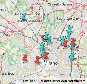 Mappa Via Maffeo Pantaleoni, 20158 Milano MI, Italia (3.738)