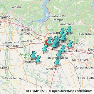 Mappa Via Sabbionera, 25039 Travagliato BS, Italia (10.32611)