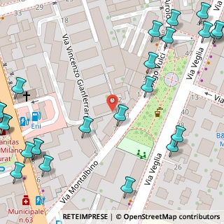 Mappa Via Montalbino, 20159 Milano MI, Italia (0.0875)