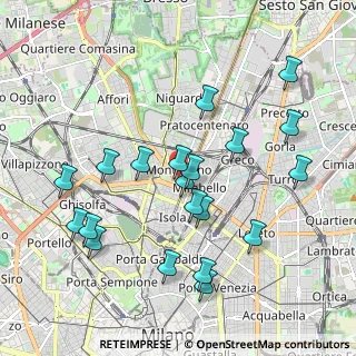 Mappa Via Montalbino, 20159 Milano MI, Italia (2.0235)