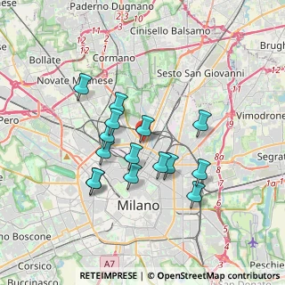 Mappa Via Montalbino, 20159 Milano MI, Italia (3.056)