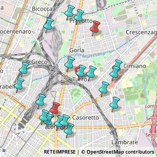 Mappa Piazzale Governo Provvisorio, 20127 Milano MI, Italia (1.2255)