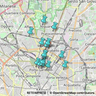 Mappa Via Budua, 20159 Milano MI, Italia (1.506)