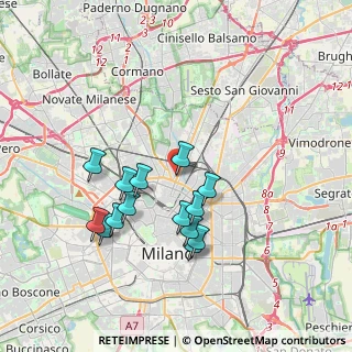 Mappa Via Budua, 20159 Milano MI, Italia (3.37)