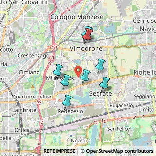 Mappa Via Galileo Galilei, 20054 Segrate MI, Italia (1.46)