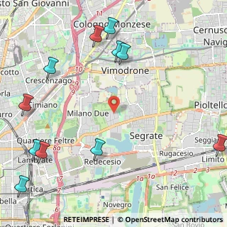 Mappa Via Galileo Galilei, 20054 Segrate MI, Italia (3.02818)