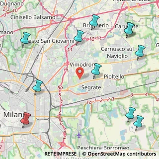 Mappa Via Galileo Galilei, 20054 Segrate MI, Italia (6.00636)