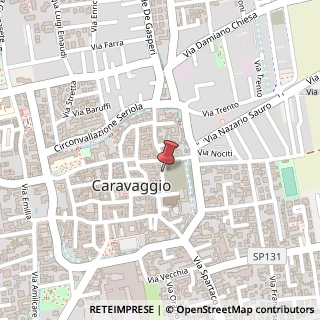 Mappa Via bernardo da caravaggio 17, 24043 Caravaggio, Bergamo (Lombardia)