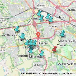 Mappa A50, 20153 Milano MI, Italia (1.996)