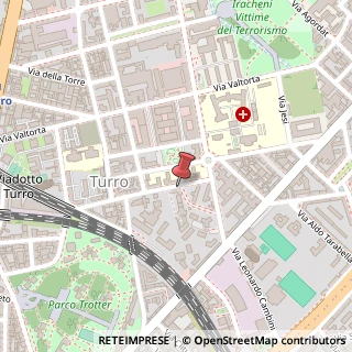 Mappa Via Vincenzo Russo, 28, 20127 Milano, Milano (Lombardia)