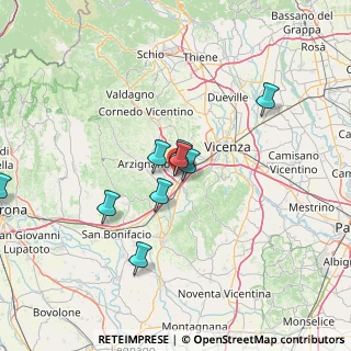 Mappa Via dei Carpani, 36075 Montecchio Maggiore VI, Italia (17.87364)