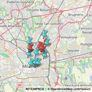 Mappa Via Mamiani Terenzio, 20127 Milano MI, Italia (2.98533)