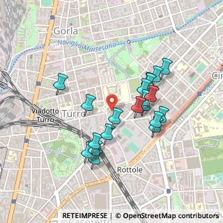 Mappa Via Mamiani Terenzio, 20127 Milano MI, Italia (0.4025)