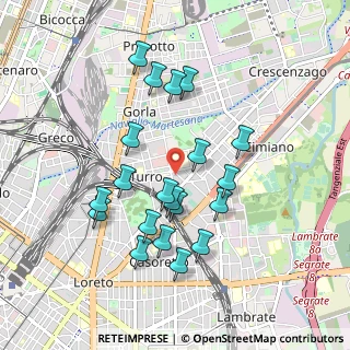 Mappa Via Mamiani Terenzio, 20127 Milano MI, Italia (0.8785)