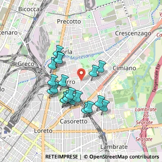 Mappa Via Mamiani Terenzio, 20127 Milano MI, Italia (0.7915)