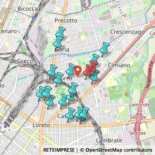 Mappa Via Mamiani Terenzio, 20127 Milano MI, Italia (0.8595)