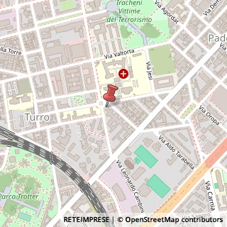 Mappa Piazza Davide Sesia, 2, 20127 Milano, Milano (Lombardia)
