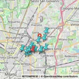 Mappa Via Mamiani Terenzio, 20127 Milano MI, Italia (1.62313)