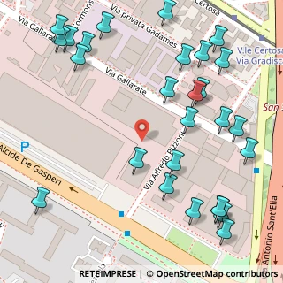 Mappa Via Alfredo Pizzoni, 20151 Milano MI, Italia (0.17037)
