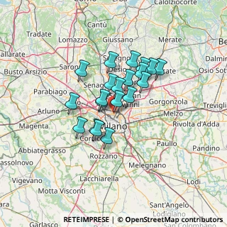Mappa Via Veglia, 20159 Milano MI, Italia (9.701)