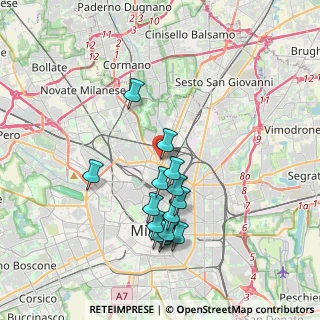 Mappa Via Veglia, 20159 Milano MI, Italia (3.53533)