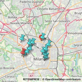 Mappa Via Veglia, 20159 Milano MI, Italia (3.35214)