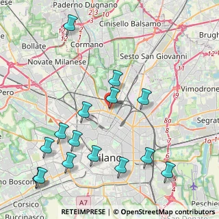 Mappa Via Veglia, 20159 Milano MI, Italia (4.97467)