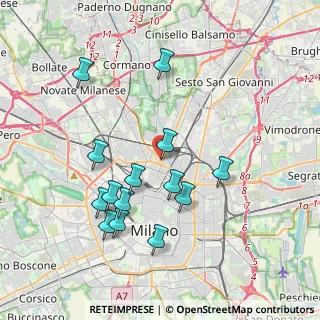Mappa Via Veglia, 20159 Milano MI, Italia (3.795)